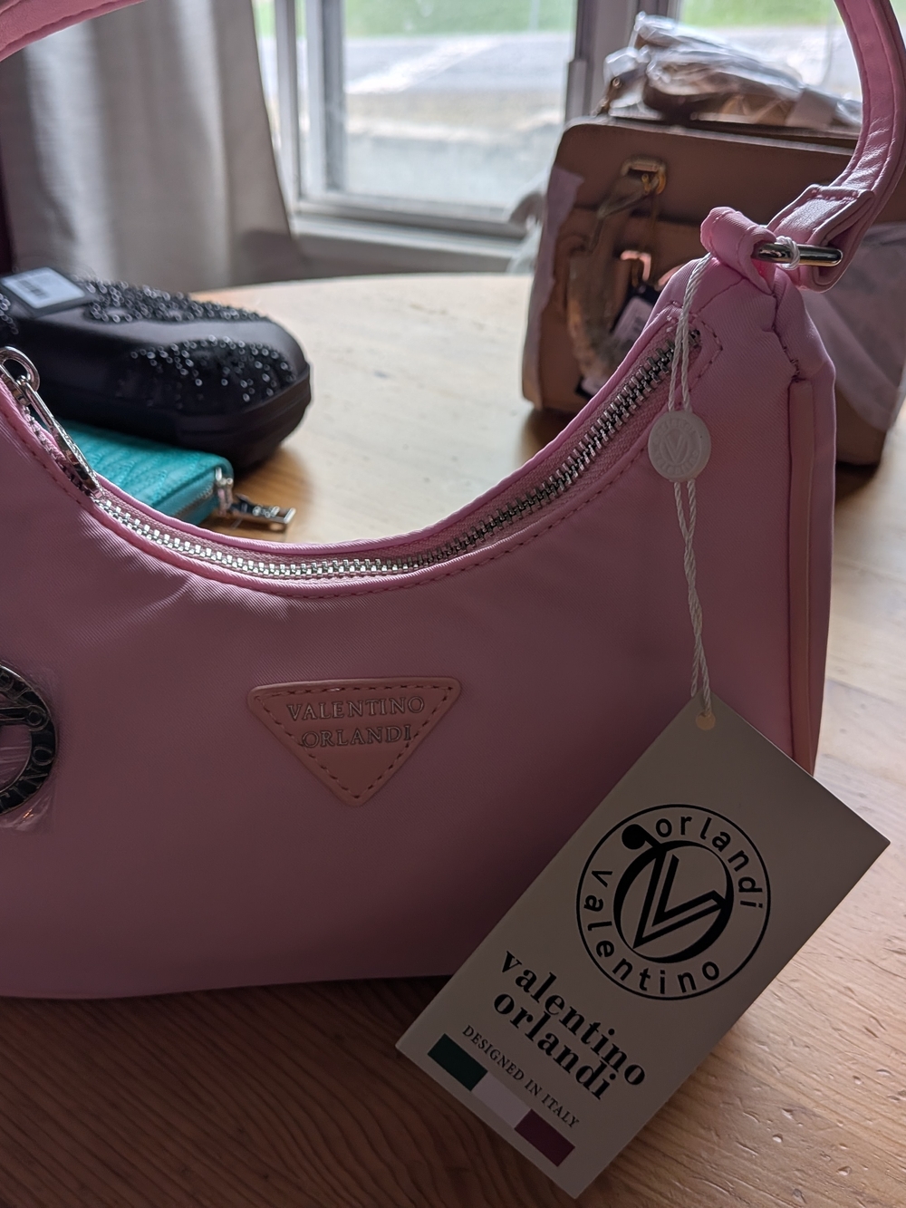Valentino Orlandi Pink Shoulder Bag